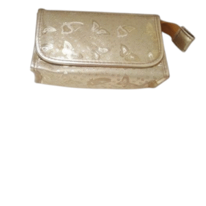 Bolsa clutch dourada