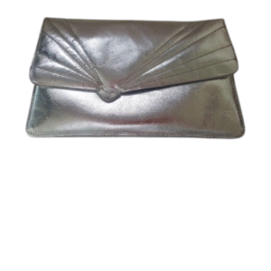 Bolsa clutch festa prata