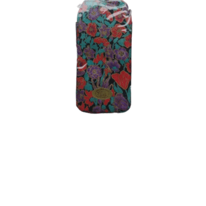 porta oculos florido