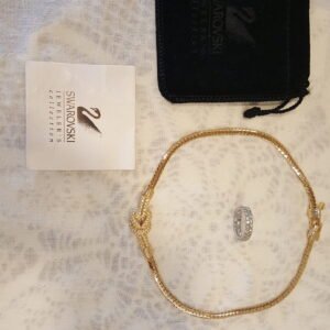 conj colar e anel SWAROVSKI