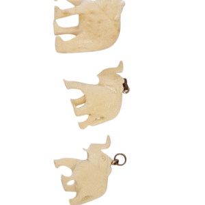 pingentes elefantes marfim